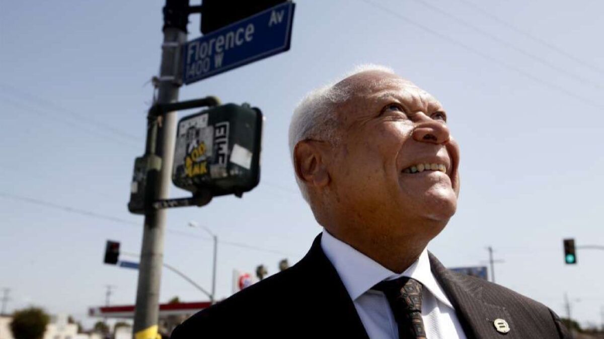 Civic leader John Mack, a prominent voice on Los Angeles police